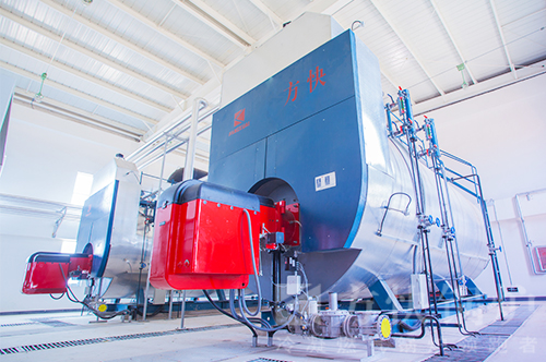 洛阳娃哈哈食品加工燃气蒸汽锅炉案例