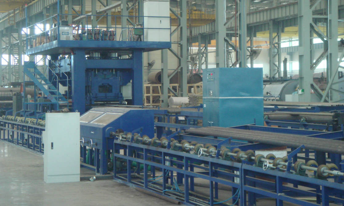 全自动PLC螺纹烟管滚轧机